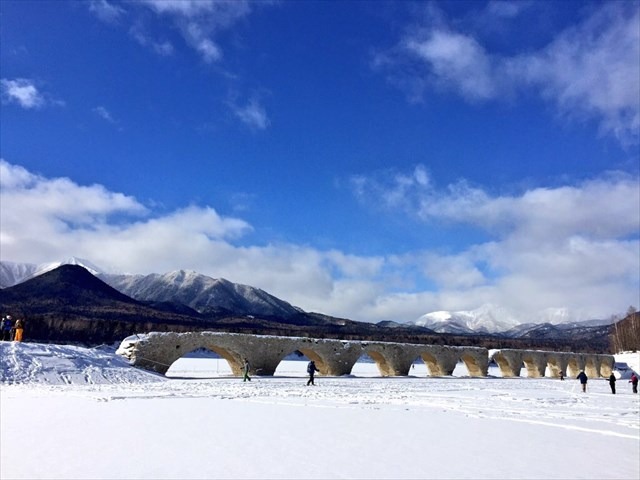2016冬のタウシュベツ橋ツアーの画像