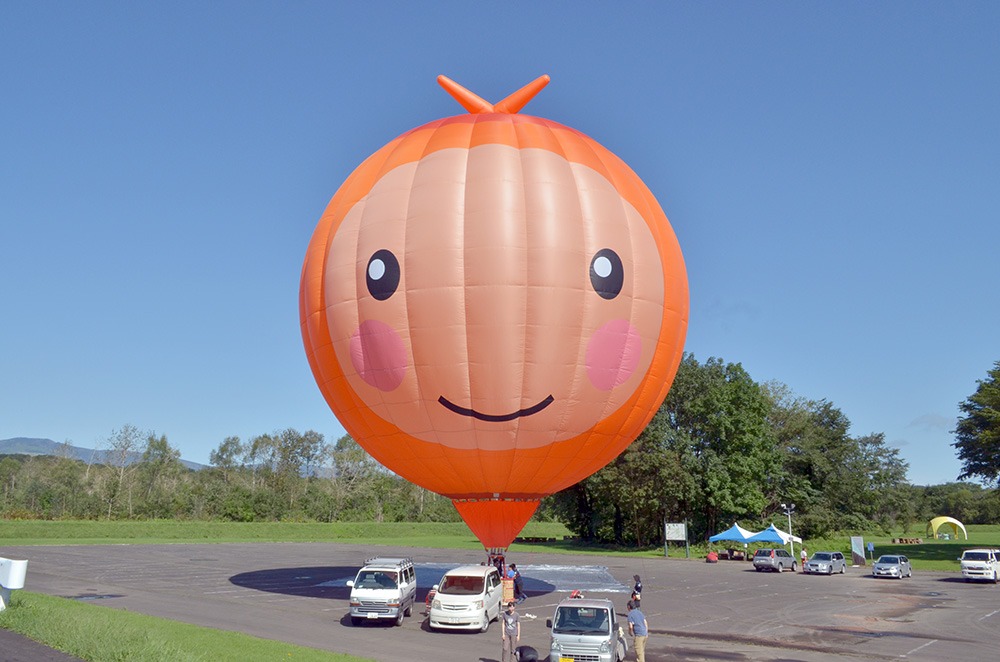 新熱気球『ほろんちゃん号』ができました!の画像