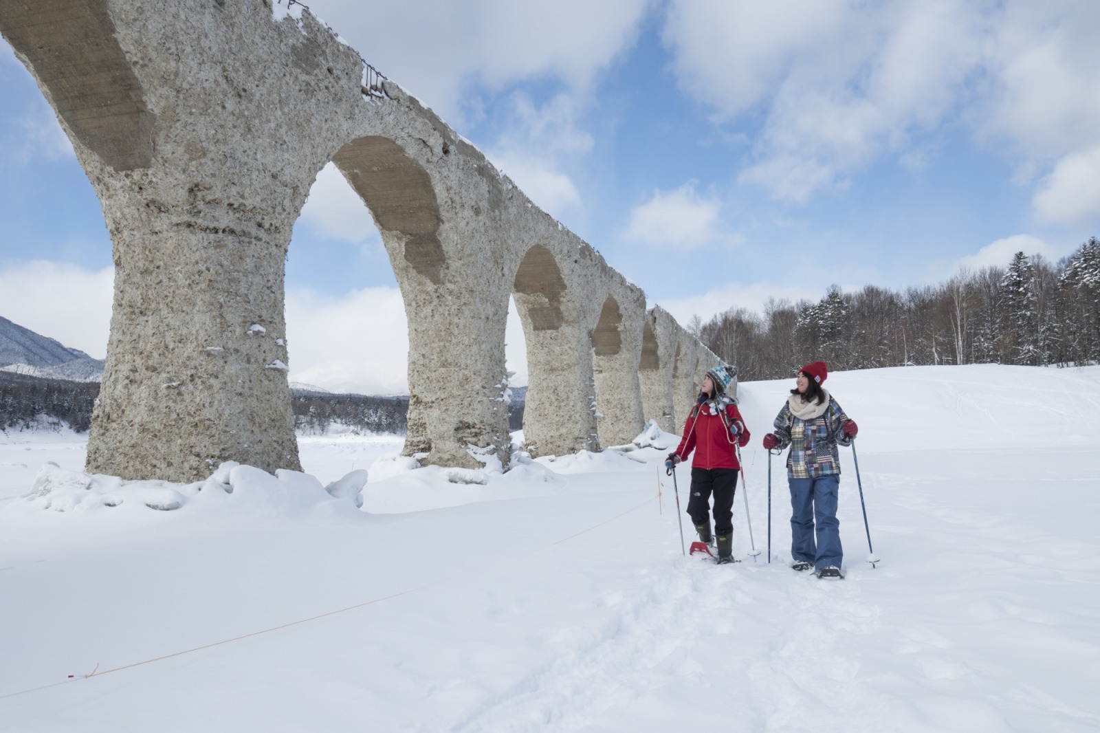 17冬のタウシュベツ川橋梁ツアー 上士幌町観光協会