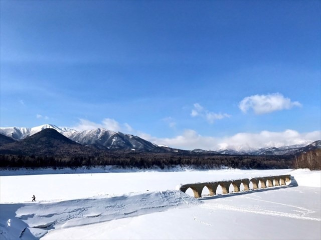 タウシュベツ川橋梁のいまの画像