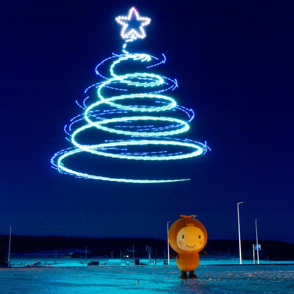 クリスマスドローンショー