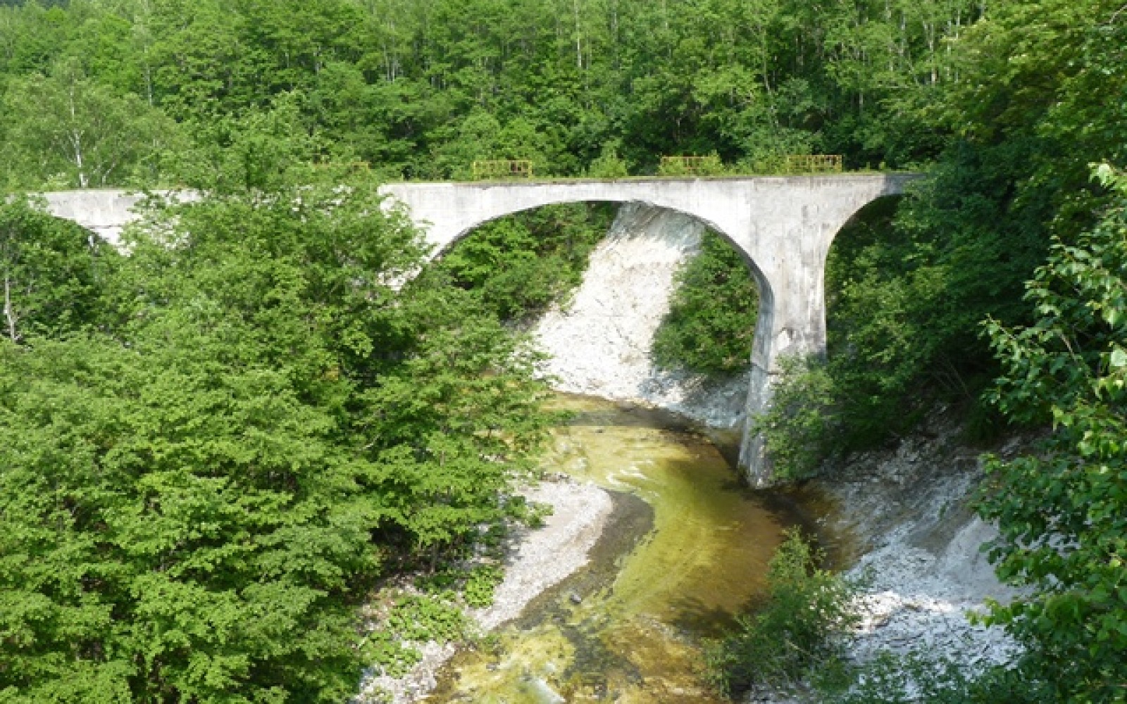 第五音更川橋梁の画像