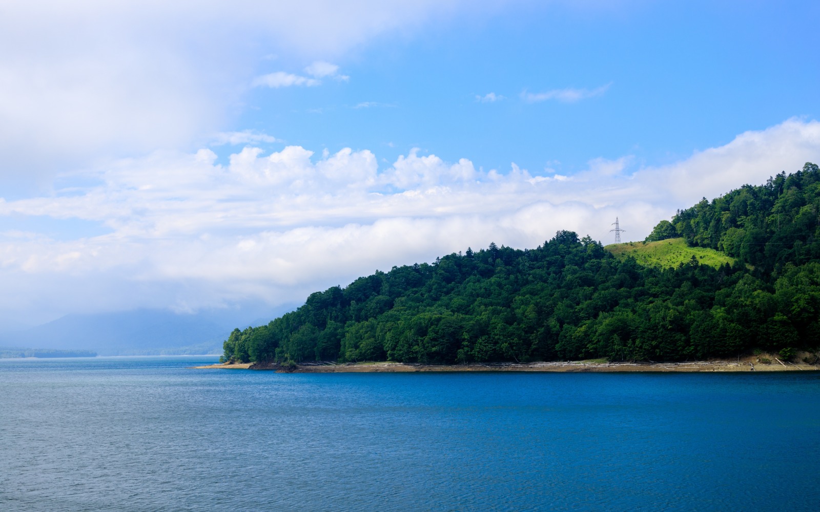 糠平湖の画像