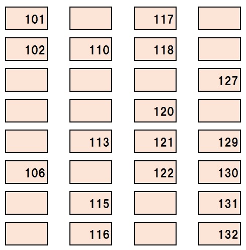 抽選結果(当選番号)の画像