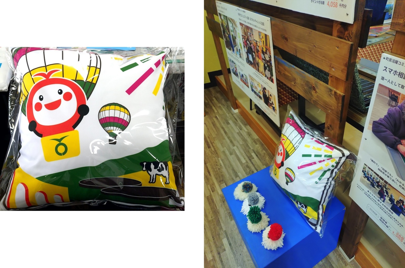 カントリーサイン(クッション)【ゼロ課】の画像